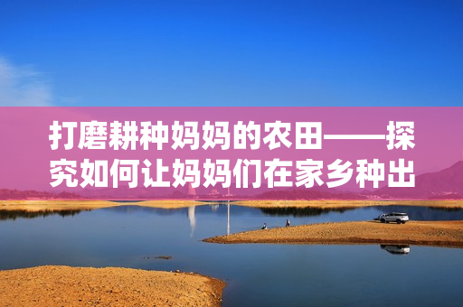 打磨耕种妈妈的农田——探究如何让妈妈们在家乡种出更丰富的收获