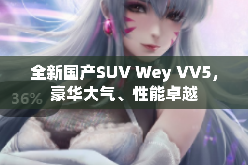 全新国产SUV Wey VV5，豪华大气、性能卓越