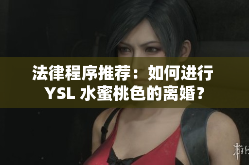 法律程序推荐：如何进行 YSL 水蜜桃色的离婚？