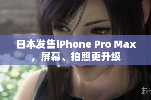 日本发售iPhone Pro Max，屏幕、拍照更升级