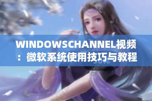 WINDOWSCHANNEL视频：微软系统使用技巧与教程