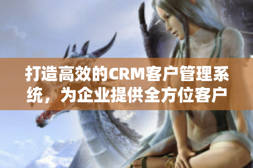 打造高效的CRM客户管理系统，为企业提供全方位客户服务