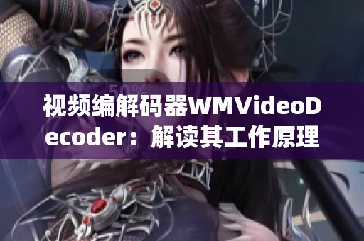 视频编解码器WMVideoDecoder：解读其工作原理和性能优化(1)