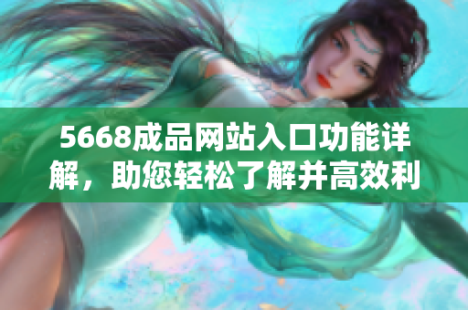 5668成品网站入口功能详解，助您轻松了解并高效利用平台资源