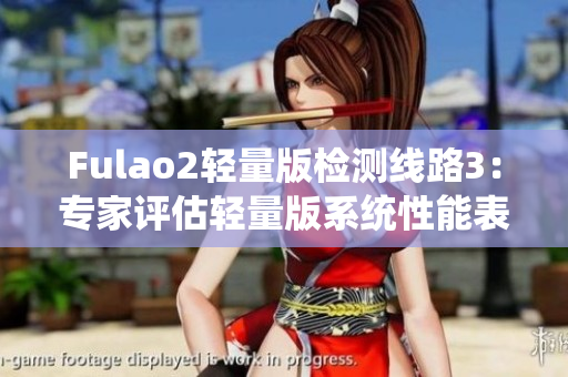 Fulao2轻量版检测线路3：专家评估轻量版系统性能表现