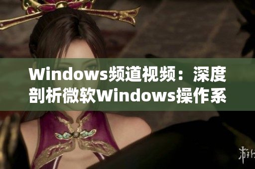 Windows频道视频：深度剖析微软Windows操作系统