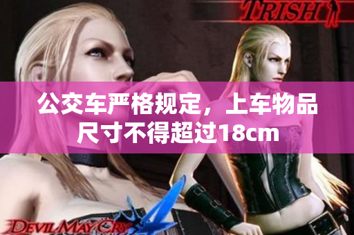 公交车严格规定，上车物品尺寸不得超过18cm