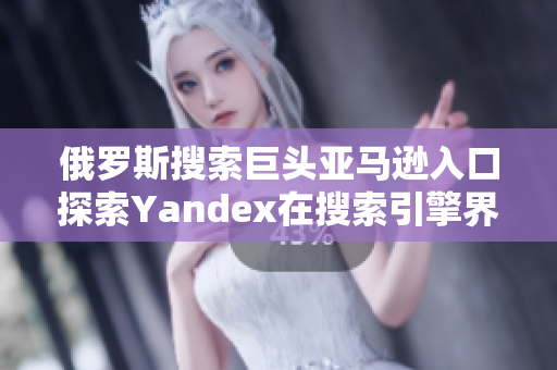 俄罗斯搜索巨头亚马逊入口探索Yandex在搜索引擎界的重要地位