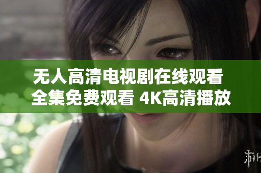 无人高清电视剧在线观看 全集免费观看 4K高清播放