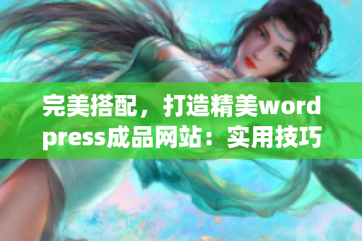 完美搭配，打造精美wordpress成品网站：实用技巧与步骤指南