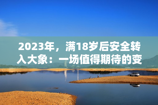 2023年，满18岁后安全转入大象：一场值得期待的变革