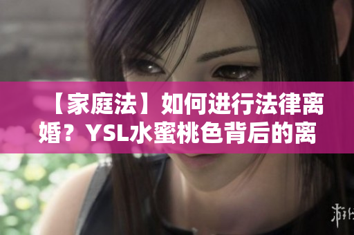 【家庭法】如何进行法律离婚？YSL水蜜桃色背后的离婚程序解析