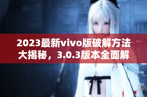 2023最新vivo版破解方法大揭秘，3.0.3版本全面解析