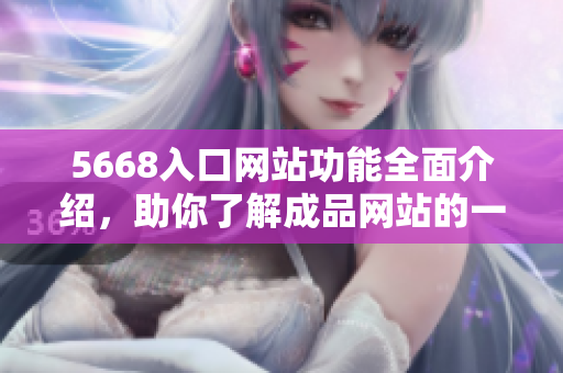 5668入口网站功能全面介绍，助你了解成品网站的一站式服务