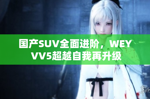 国产SUV全面进阶，WEY VV5超越自我再升级