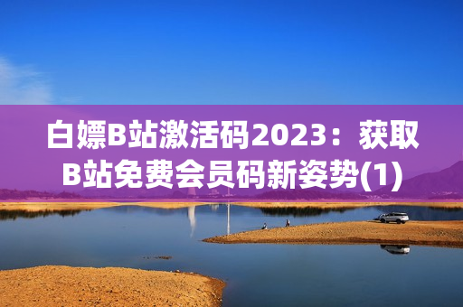 白嫖B站激活码2023：获取B站免费会员码新姿势(1)