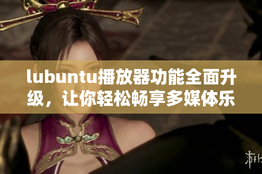 lubuntu播放器功能全面升级，让你轻松畅享多媒体乐趣