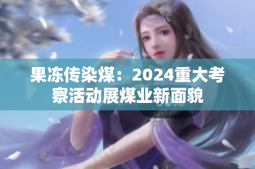 果冻传染煤：2024重大考察活动展煤业新面貌