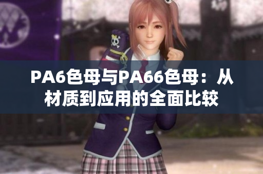 PA6色母与PA66色母：从材质到应用的全面比较